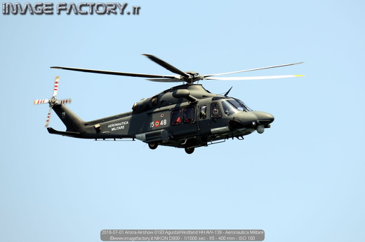 2018-07-01 Arona Airshow 0193 AgustaWestland HH AW-139 - Aeronautica Militare